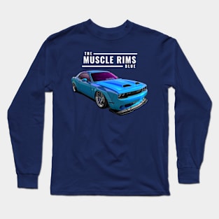 Vintage Blue Long Sleeve T-Shirt